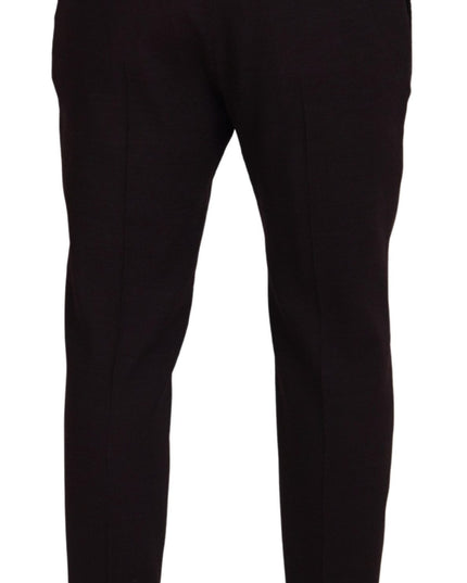 Dolce & Gabbana Brown Cotton Chino Men Pants