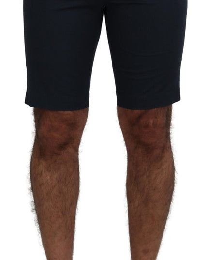 Dolce & Gabbana Blue Bermuda Low Waist Men Shorts