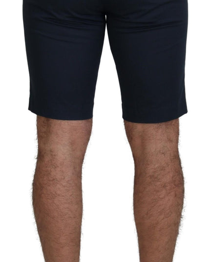 Dolce & Gabbana Blue Bermuda Low Waist Men Shorts