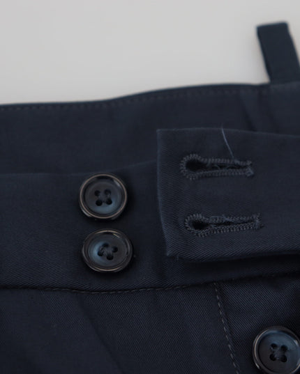 Dolce & Gabbana Blue Bermuda Low Waist Men Shorts