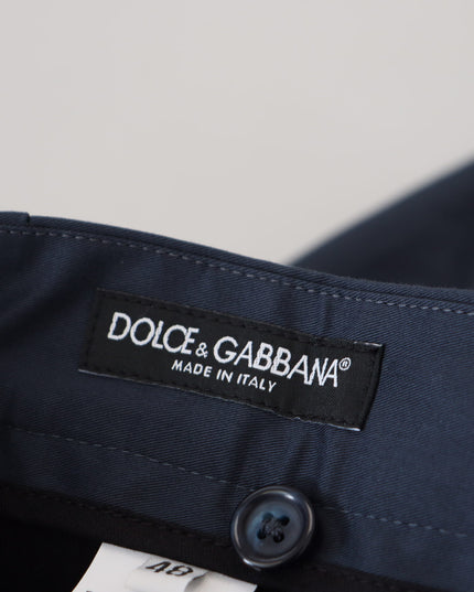 Dolce & Gabbana Blue Bermuda Low Waist Men Shorts