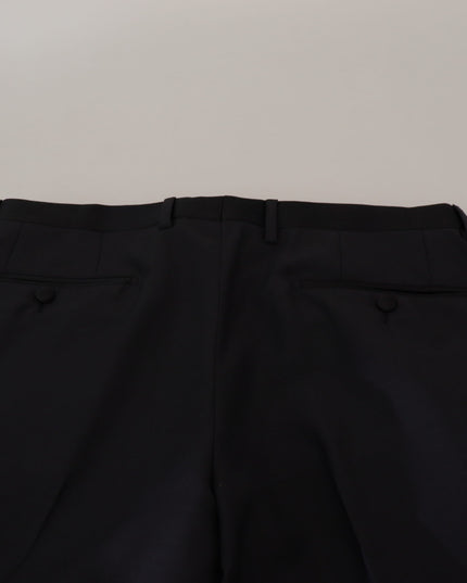 Dolce & Gabbana Black Wool Men Formal Pants