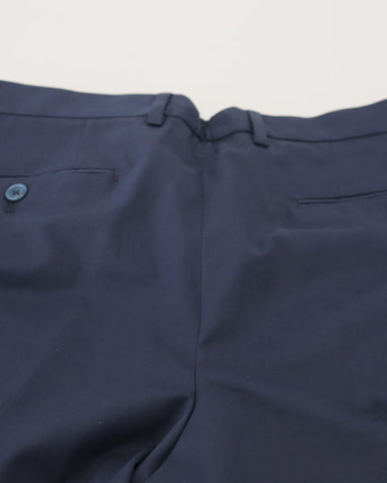 Dolce & Gabbana Blue Chinos Cotton Stretch Casual Shorts