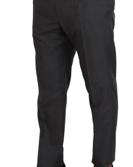 Dolce & Gabbana Gray MARTINI 3 Piece Slim Fit Suit
