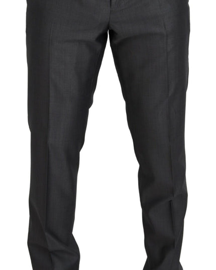 Dolce & Gabbana Gray SICILIA 3 Piece Slim Fit Suit
