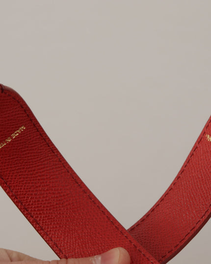 Dolce & Gabbana Beige Exotic Leather Studded Shoulder Strap