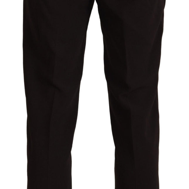 BENCIVENGA Brown Straight Fit Formal Men Pants