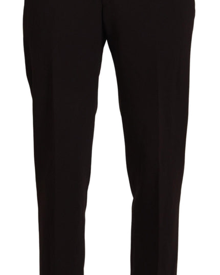 BENCIVENGA Brown Straight Fit Formal Men Pants