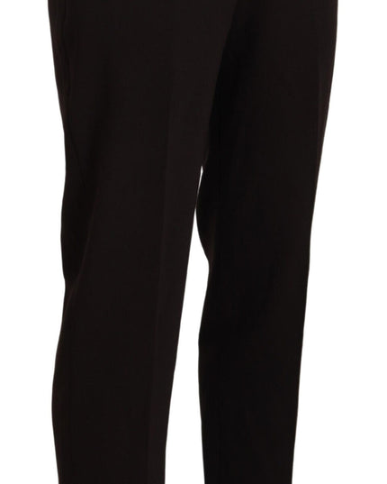 BENCIVENGA Brown Straight Fit Formal Men Pants