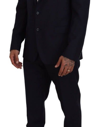 Dolce & Gabbana Blue Single Breasted 2 Piece MARTINI Suit