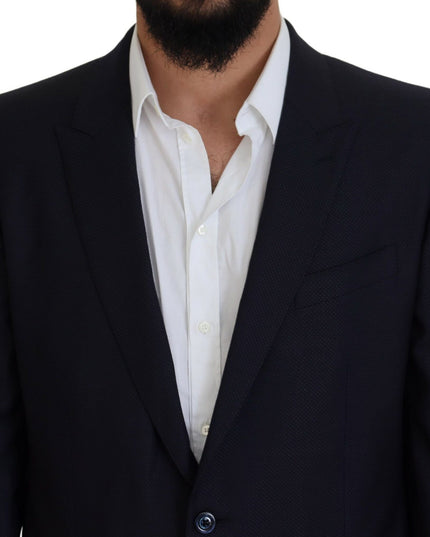 Dolce & Gabbana Blue Single Breasted 2 Piece MARTINI Suit