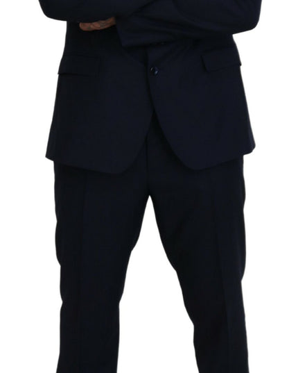 Dolce & Gabbana Blue Single Breasted 2 Piece MARTINI Suit