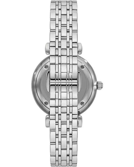 Emporio Armani Silver Steel Quartz Watch