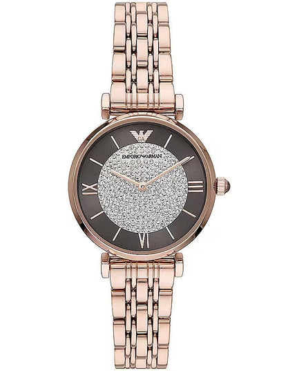 Emporio Armani Bronze Steel Quartz Watch