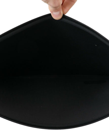 Gant Black Padded Pouch Bag Zipper Cover Sleeve Case