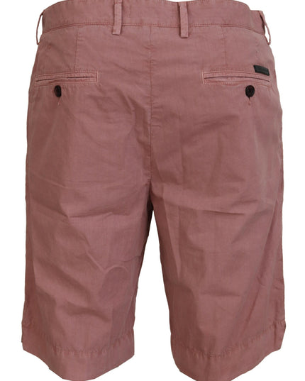 Dolce & Gabbana Pink Chinos Cotton Casual Mens Shorts