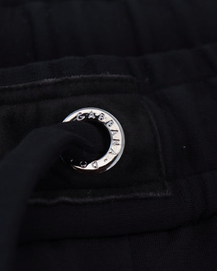 Dolce & Gabbana Black Mens Sport Wool Sweatpants Pants