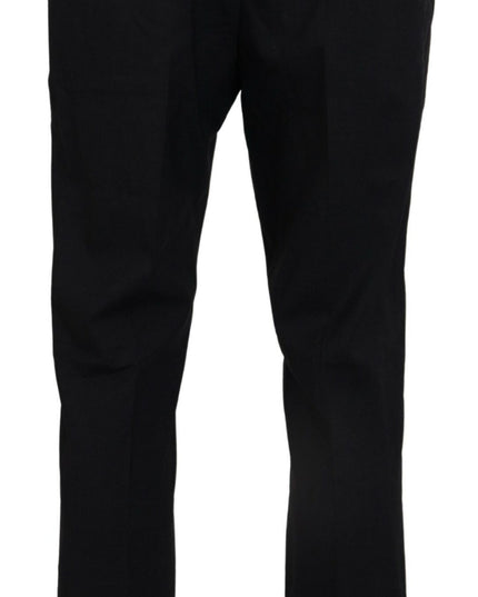 Dolce & Gabbana Gray Wool Stretch Dress Formal Slim Fit Pant