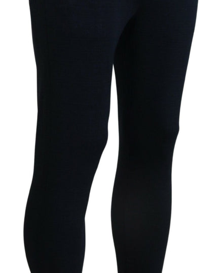 Dolce & Gabbana Blue Mens Sport Cotton Sweatpants Pants