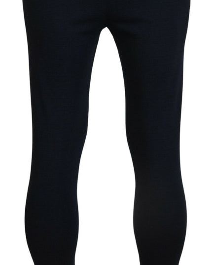 Dolce & Gabbana Blue Mens Sport Cotton Sweatpants Pants