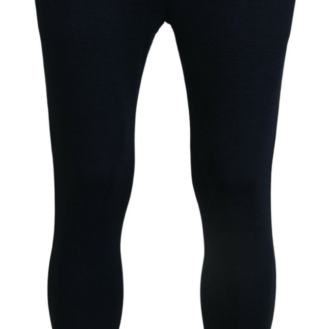 Dolce & Gabbana Blue Mens Sport Cotton Sweatpants Pants