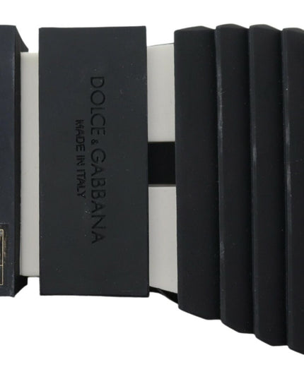 Dolce & Gabbana Black Mesh Sorrento Trekking Sneakers Shoes