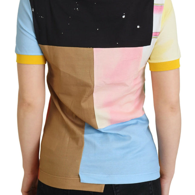 Dolce & Gabbana Multicolor Cotton  DG Love Patchwork