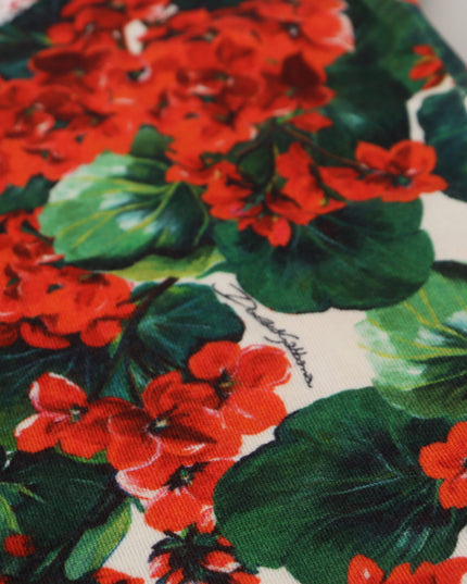 Dolce & Gabbana White Floral Wool Lace Vest Tank Top