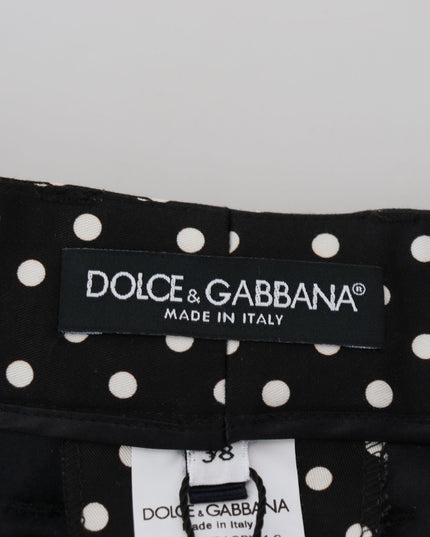 Dolce & Gabbana Multicolor Polka Dots High Waist  Pants