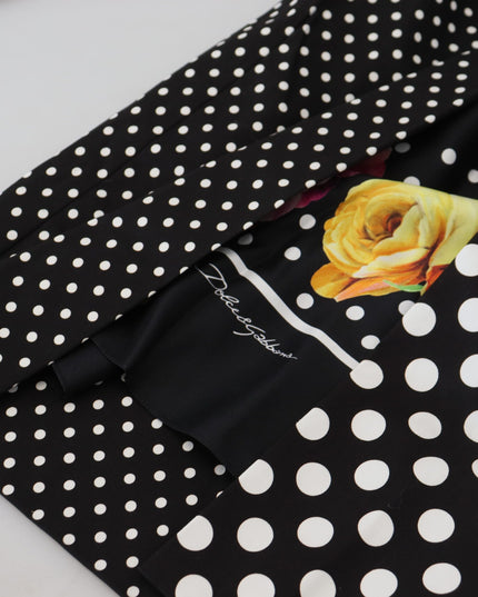 Dolce & Gabbana Multicolor Polka Dots High Waist  Pants