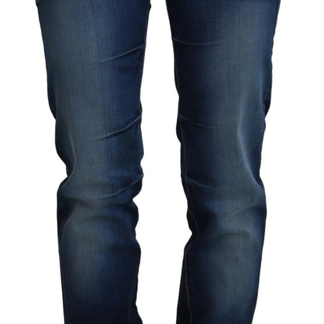 Just Cavalli Blue Cotton Women Casual Denim Jeans