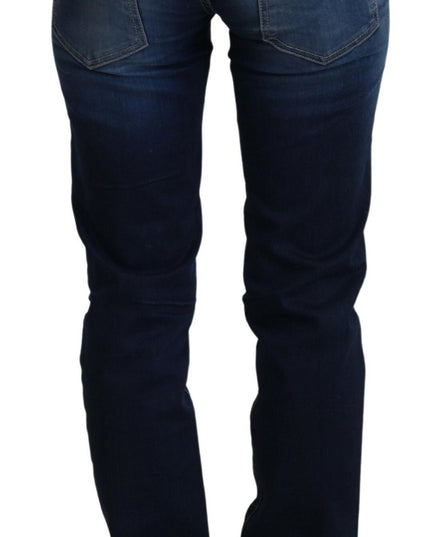 Just Cavalli Blue Cotton Women Casual Denim Jeans