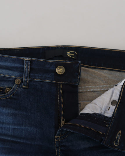 Just Cavalli Blue Cotton Women Casual Denim Jeans