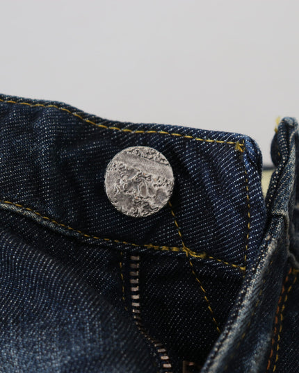 Acht Blue Cotton Slim Fit Women Casual Denim Jeans