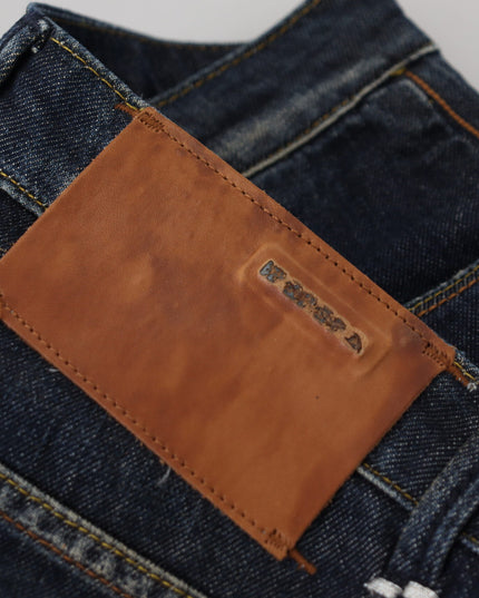 Acht Blue Cotton Slim Fit Women Casual Denim Jeans