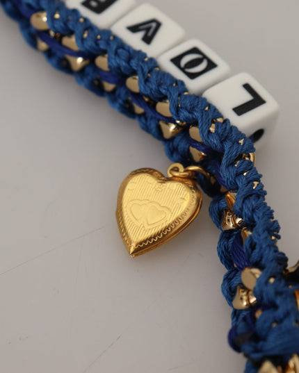 Dolce & Gabbana Multicolor Embellished Bag Shoulder Strap