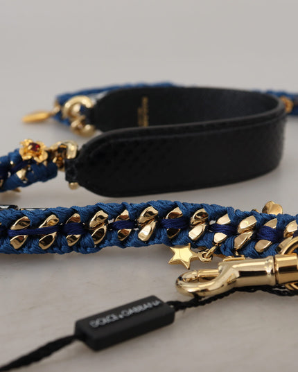Dolce & Gabbana Multicolor Embellished Bag Shoulder Strap