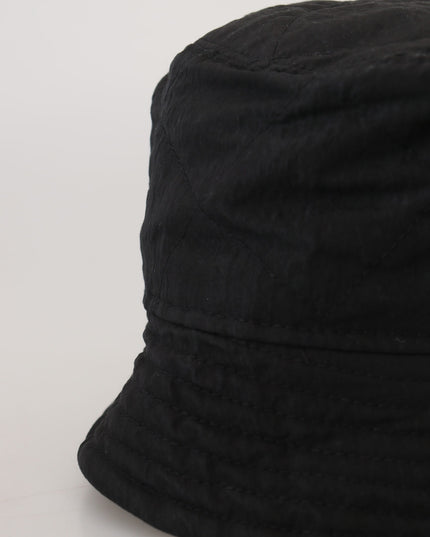 Dolce & Gabbana Black Nylon Women Bucket Cap Hat
