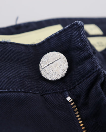 Acht Blue Cotton Tapered Slim Fit Men Casual Denim Jeans