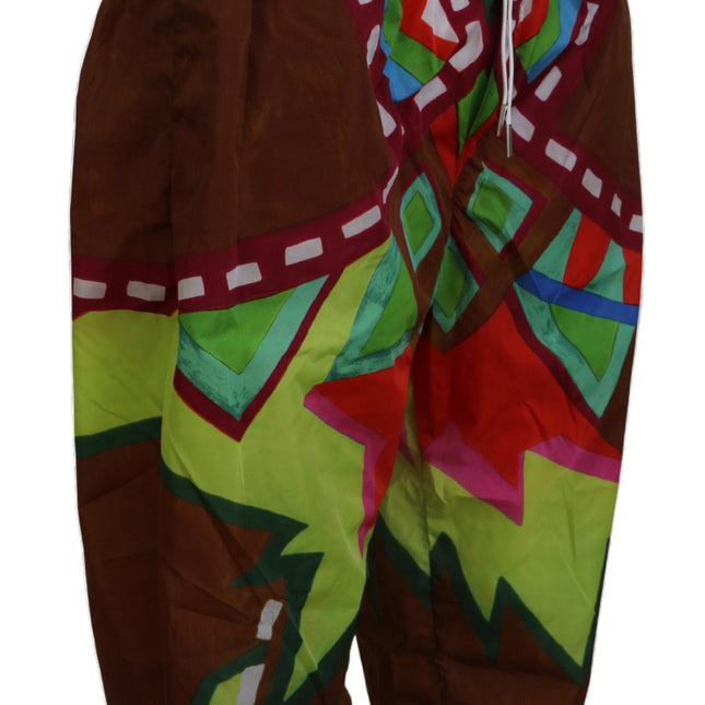 Dsquared² Multicolor Printed Men Beachwear Shorts Swimwear