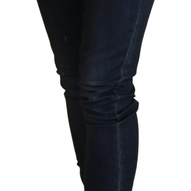 Acht Blue Low Waist Slim Fit Women Denim Jeans