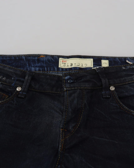 Acht Blue Low Waist Slim Fit Women Denim Jeans
