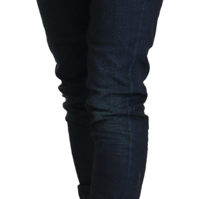 Acht Blue Low Waist Slim Fit Women Denim Jeans