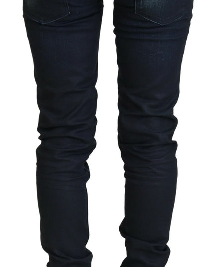 Acht Blue Low Waist Slim Fit Women Denim Jeans