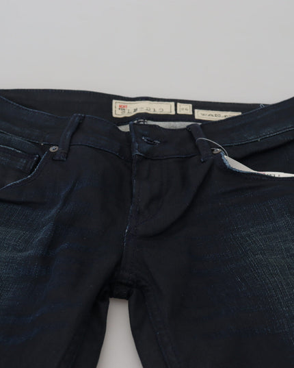 Acht Blue Low Waist Slim Fit Women Denim Jeans