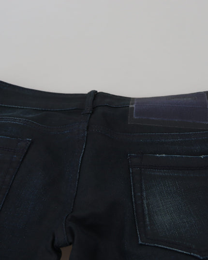 Acht Blue Low Waist Slim Fit Women Denim Jeans