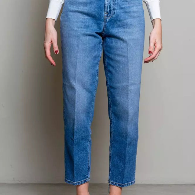 Don The Fuller Blue Cotton Women Jeans