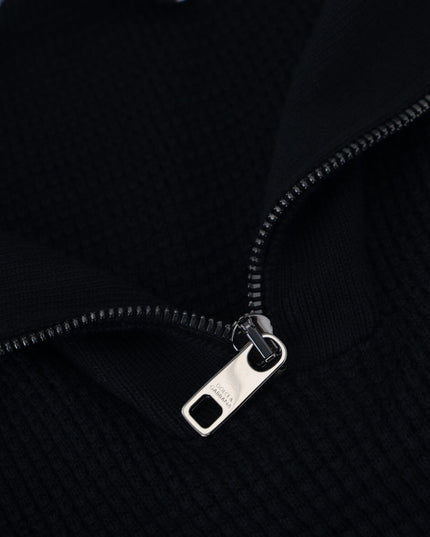 Dolce & Gabbana Black Silk Turtle Neck Pullover Sweater