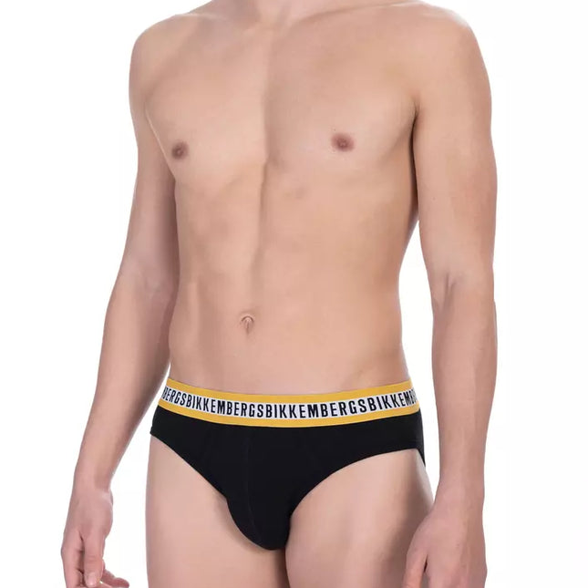Bikkembergs Black Cotton Boxer