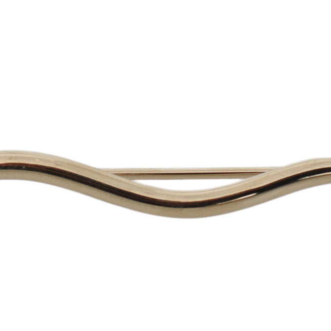 Dolce & Gabbana Silver Brass Crystal Spilla Serpente Brooch Pin